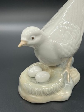 Porceval Gołębica Figurka porcelanowa Walencja Vintage 