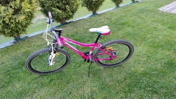 Rower młodzieżowy dla dziewczyny w bdb stanie