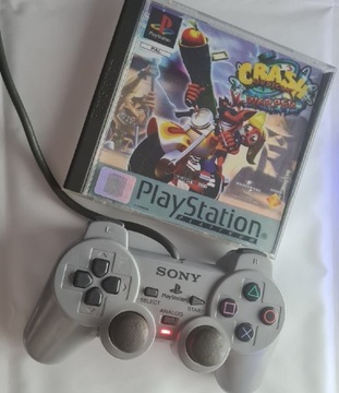Crash Bandicoot Warped PSX + Pad Sony 
