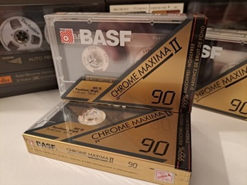 Kasety magnetofonowe BASF chrome maxima