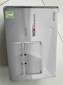 nintendo 3ds white zestaw z grami