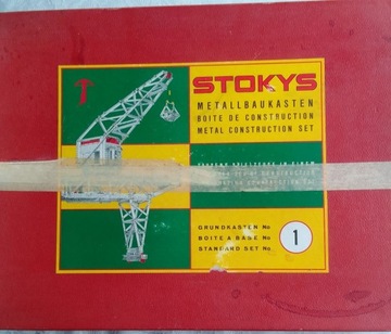 STOKYS - METALLBAUKASTEN  Vintage rarytas 