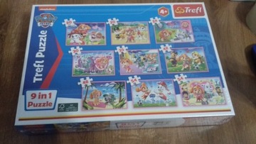 Trefl Puzzle PSI PATROL 9w1 Zestaw 327 elementów