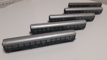 Fleischmann ROCO set wagonów 4-osiowych H0
