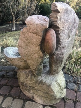 Artystyczna donica z kamienia 
