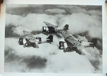 Eskadra US Navy Curtiss BF2C-I VB-5B foto z 1936r.