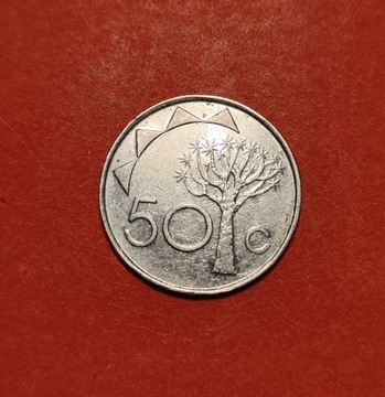 Moneta  50 centów 2010, Namibia