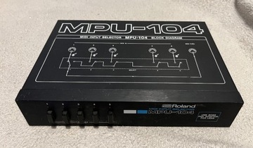 Retro przełącznik syntezator MIDI Roland MPU-104