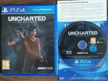 Uncharted The Lost Legacy na PS4. 