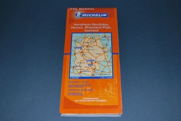Starocia Mapa Nordrhein-Westfalen Wyd 2006r
