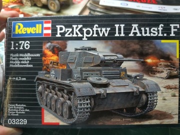 Model PzKpfw II Ausf. F Revell 1:72