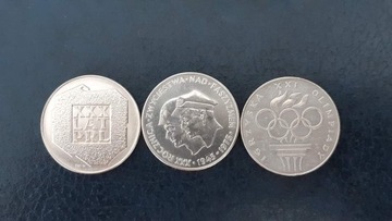 Zestaw Srebrnych monet Polskich.