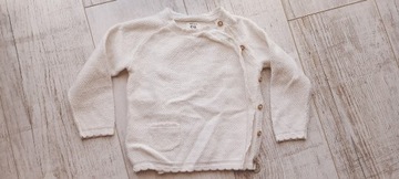 C&A sweterek 80 newborn sweter