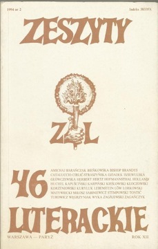Zeszyty Literackie nr 46 wiosna 1994 r.