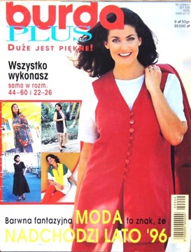 Burda Duże jest piękne 22-26/44-60 Lato'96