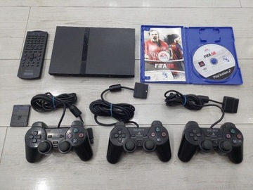 KONSOLA SONY PLAYSTATION 2 SLIM PS2 3 PADY PILOT