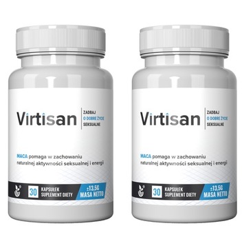 Virtisan - Suplement diety na męskość 30 kaps