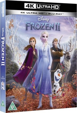 kraina lodu 2 4k frozen II bez polskiego nowe zagr