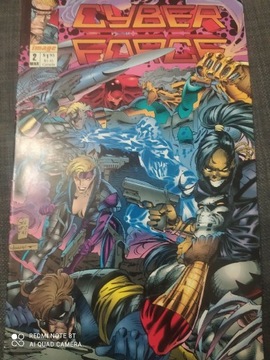 Komiks Cyber force #2 of 4 1993