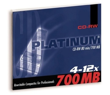 Płyta CD Platinium CD-RW 700 MB 30 szt