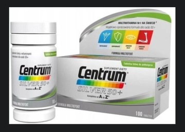 Centrum Silver 50+ witaminy suplement diety 100tab