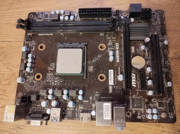 Płyta główna MSI A68hm-E33 +procesor AMD A8-6600k
