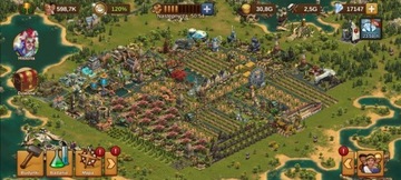 Forge of Empires Świat H oraz G J ponad 1k PR 