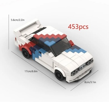 Klocki na wzór LEGO BMW M3 Autko Samochodzik Sport
