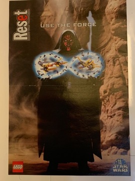 Reset CD Plakat Lego Star Wars 2xA4