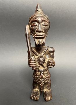Stara figurka Luluwa fetysz afrykański afryki Afryka 