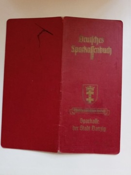 Książeczka oszczędnościowa Danzig 1941-1945