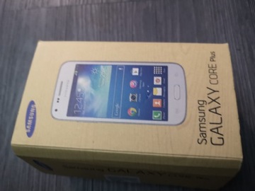 Samsung Galaxy core plus G350  biały uszkodzony