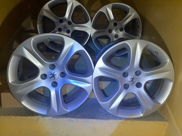 Felgi aluminiowe R18, 4x108Peugeot, Citroen, Opel.