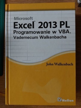 Excel 2013 Programowanie w VBA