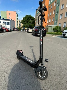 Hulajnoga Elektryczna Nanrobot X4 NISKI PRZEBIEG *80KM* + Kask FULLFACE