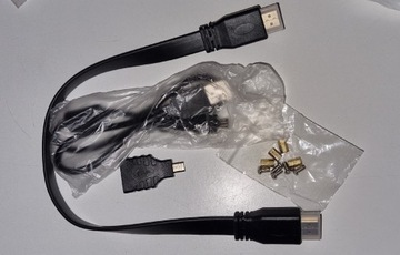 Nowy zestaw przejściówek HDMI USB 