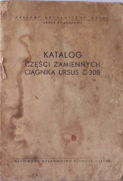 Katalog części ciągnika Ursus C 308