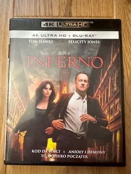 INFERNO 4K+ blu ray polskie wydanie 