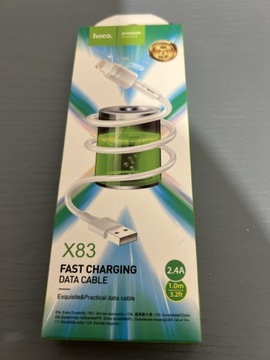 Kabel USB Lightning do iPhone Apple 2.4A Hoco