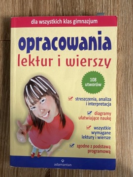 Opracowania lektur i wierszy