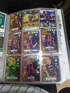 Pakiet 9 kart piłkarskich FC Barcelona