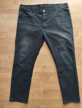 SPODNIE MATERIAŁOWE GRAFITOWE  46 48 STANLEY JEANS