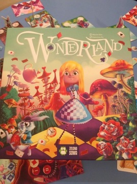 WONDERLAND Alicja Zielona Sowa gra planszowa