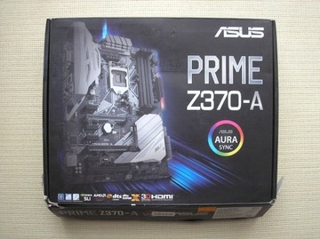 ASUS Prime Z370-A - pudełko + dodatki