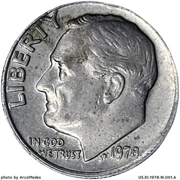 1 Dime 1978, USA