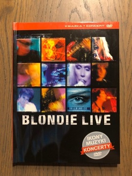 Blondie Live - książka + płyta DVD