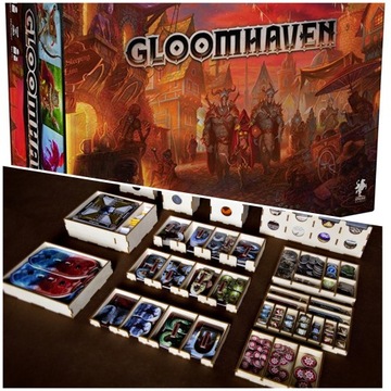 Gloomhaven EN z insertem reDrewno