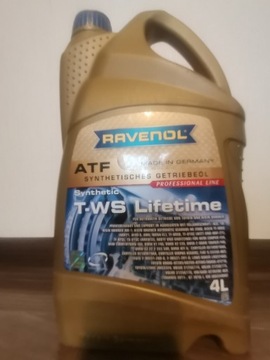 Olej przekładniowy ravenol T-WS lifetime 4L