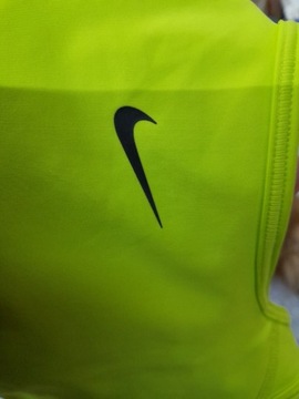 Neonowy crop top Nike XS 