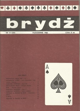 Brydż nr 10 / 1983